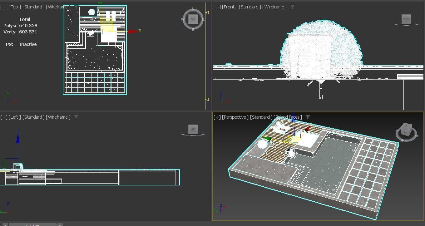 Swimming Pool 3 3D model_9