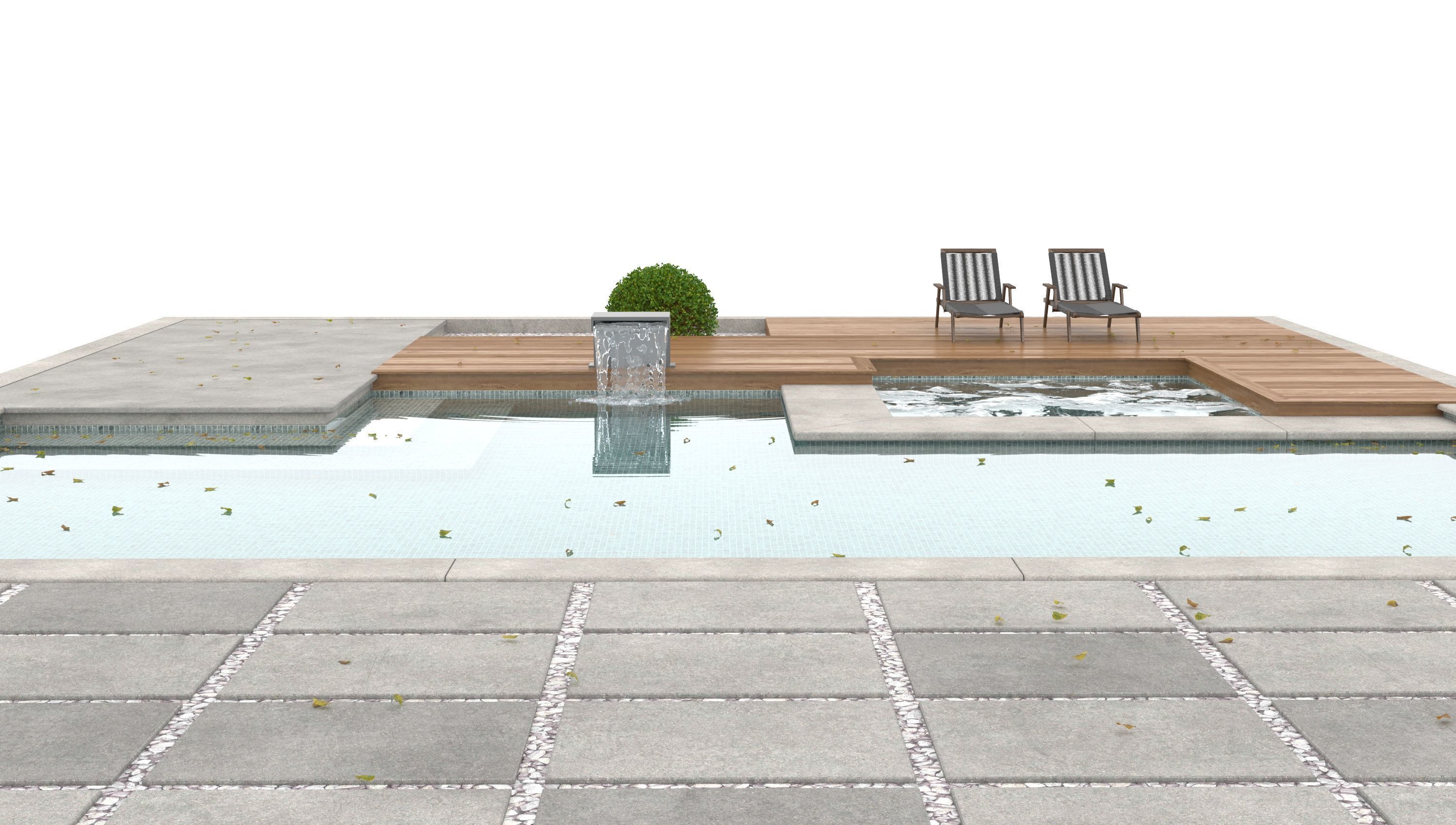 Swimming Pool 3 3D model_6