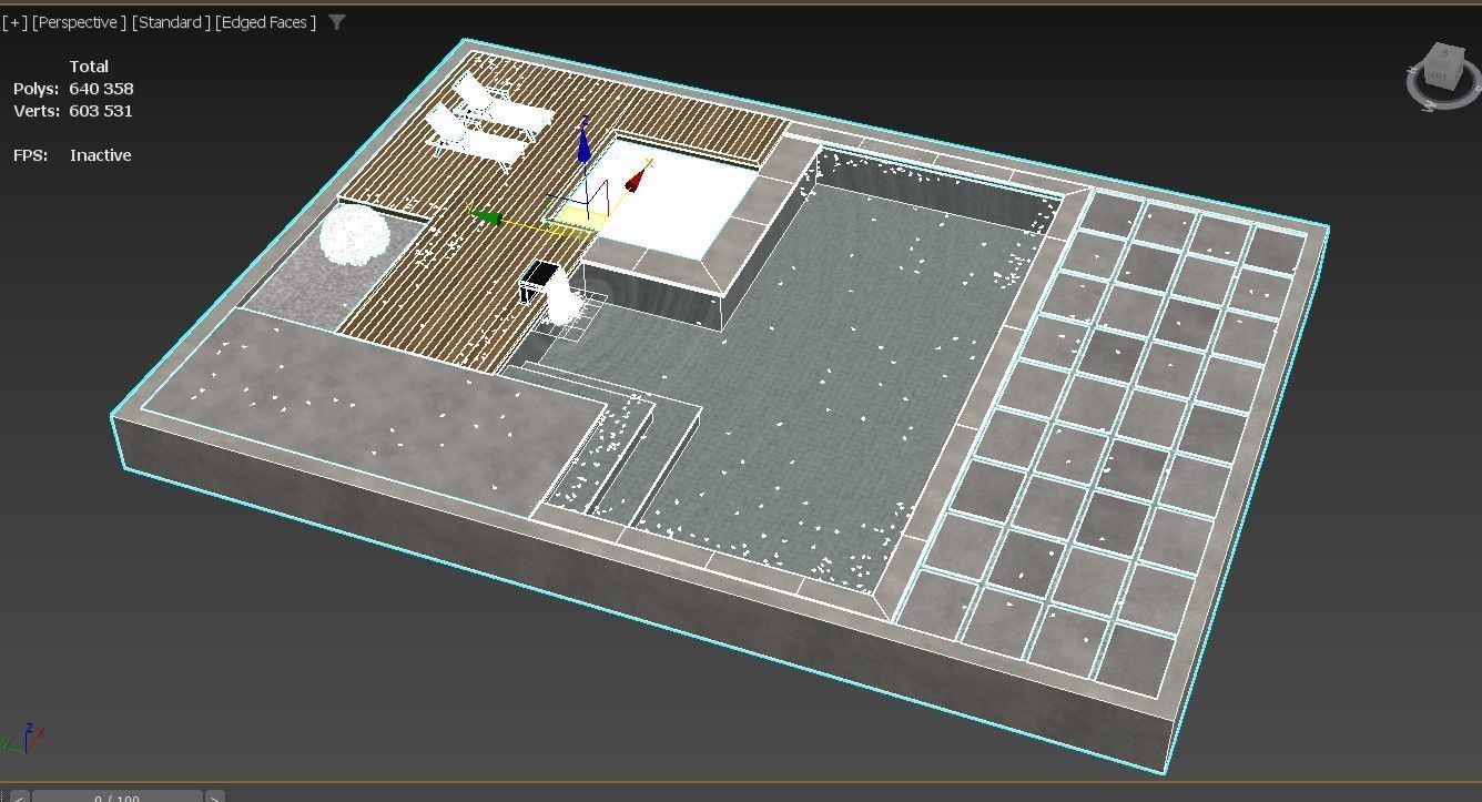 Swimming Pool 3 3D model_8