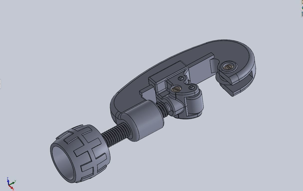 Tube cutter 3D model_6