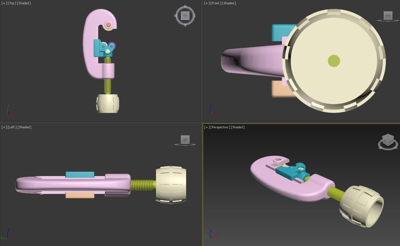 Tube cutter 3D model_9
