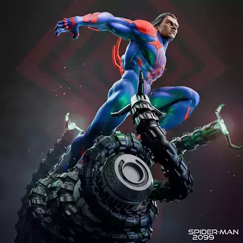 Spiderman 2099 - 1-6 scale STL