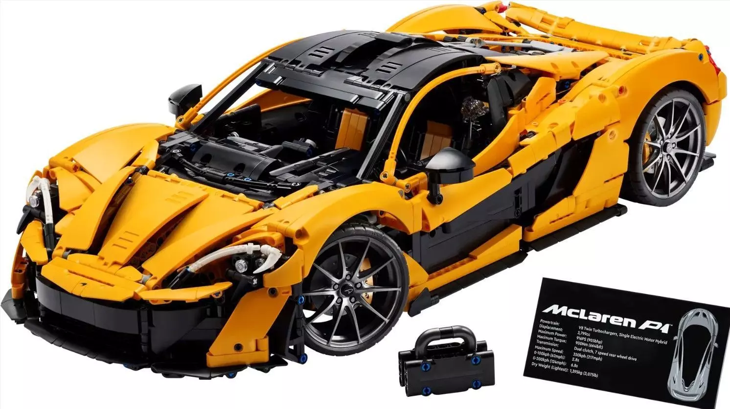 PixelBricks3D - LEGO McLaren P1 3D print model