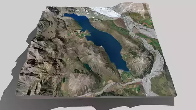 Lake Coleridge South Island New Zealand 