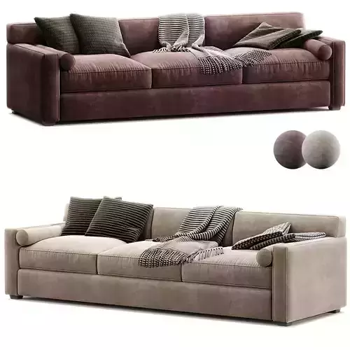 Raffine Sofa by Athena Calderone 3D model
