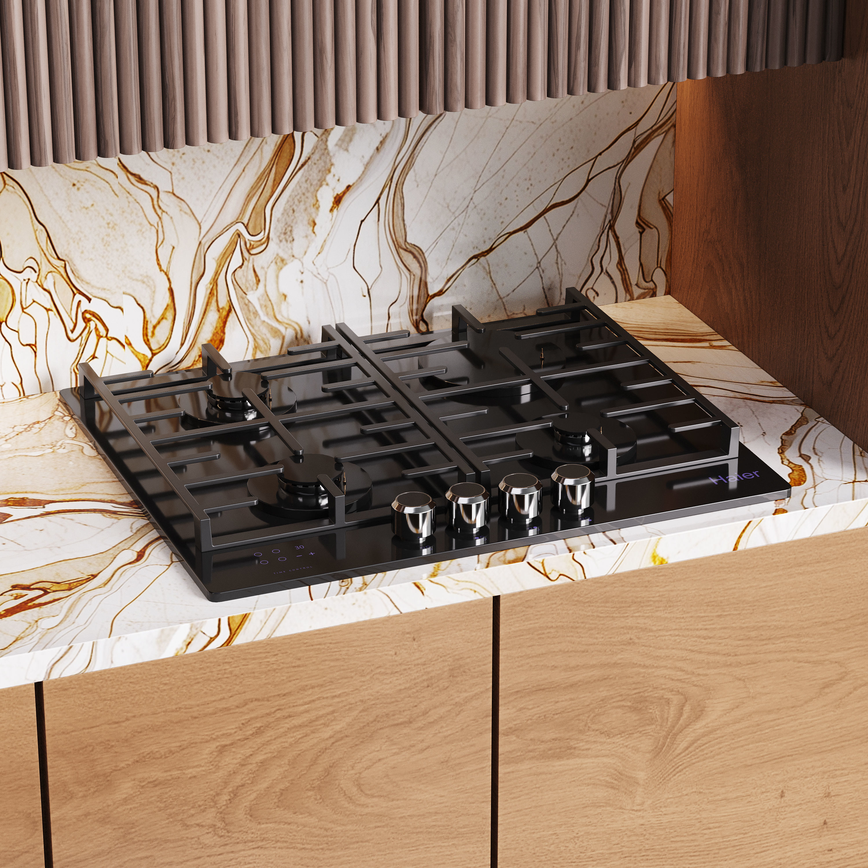 Modern kitchen 10 3D model_10