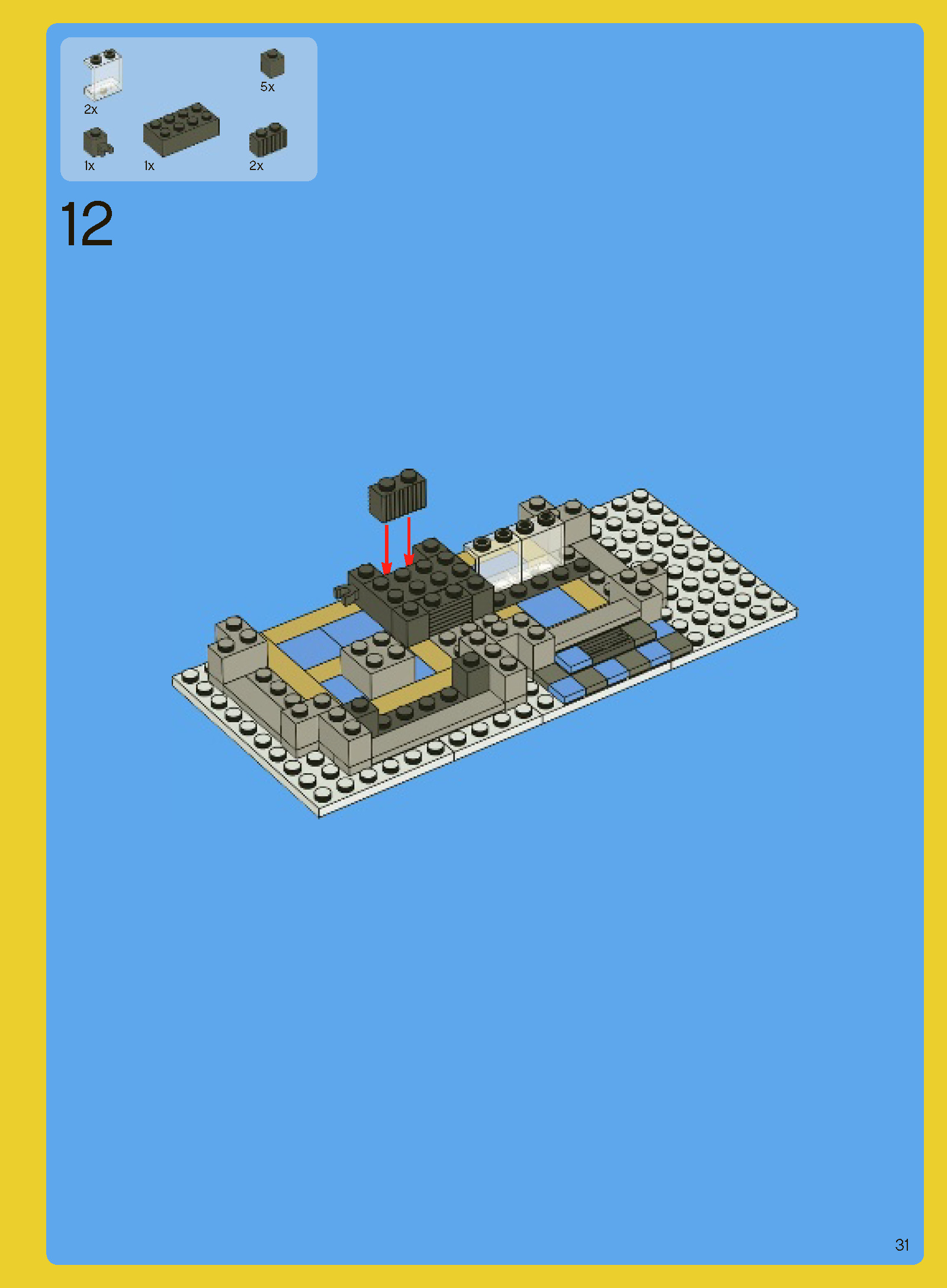 TwindBricks3D - 10216 Winter Village-Bakery 3D print model_55