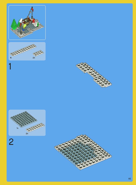 TwindBricks3D - 10216 Winter Village-Bakery 3D print model_22