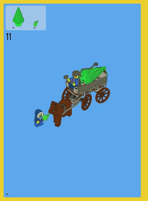 TwindBricks3D - 10216 Winter Village-Bakery 3D print model_20