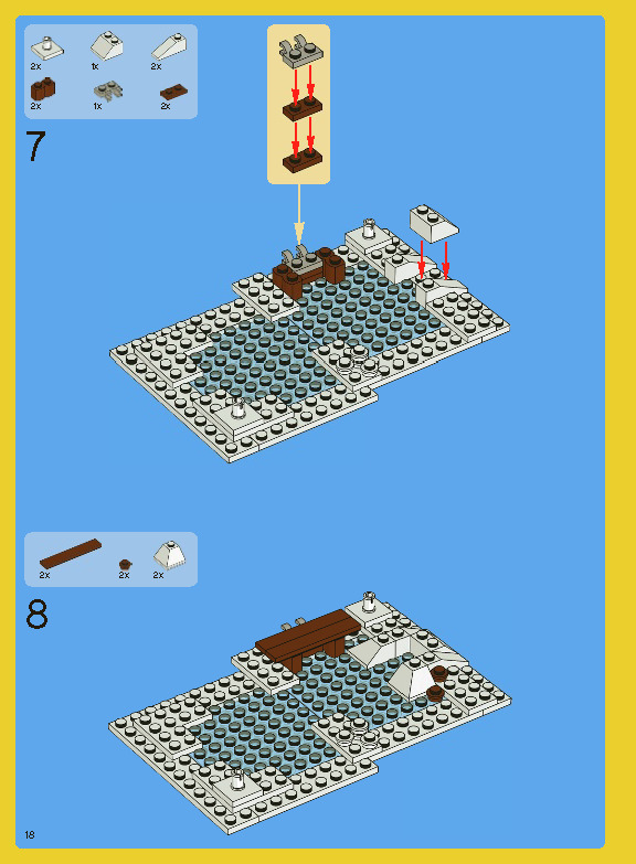 TwindBricks3D - 10216 Winter Village-Bakery 3D print model_29