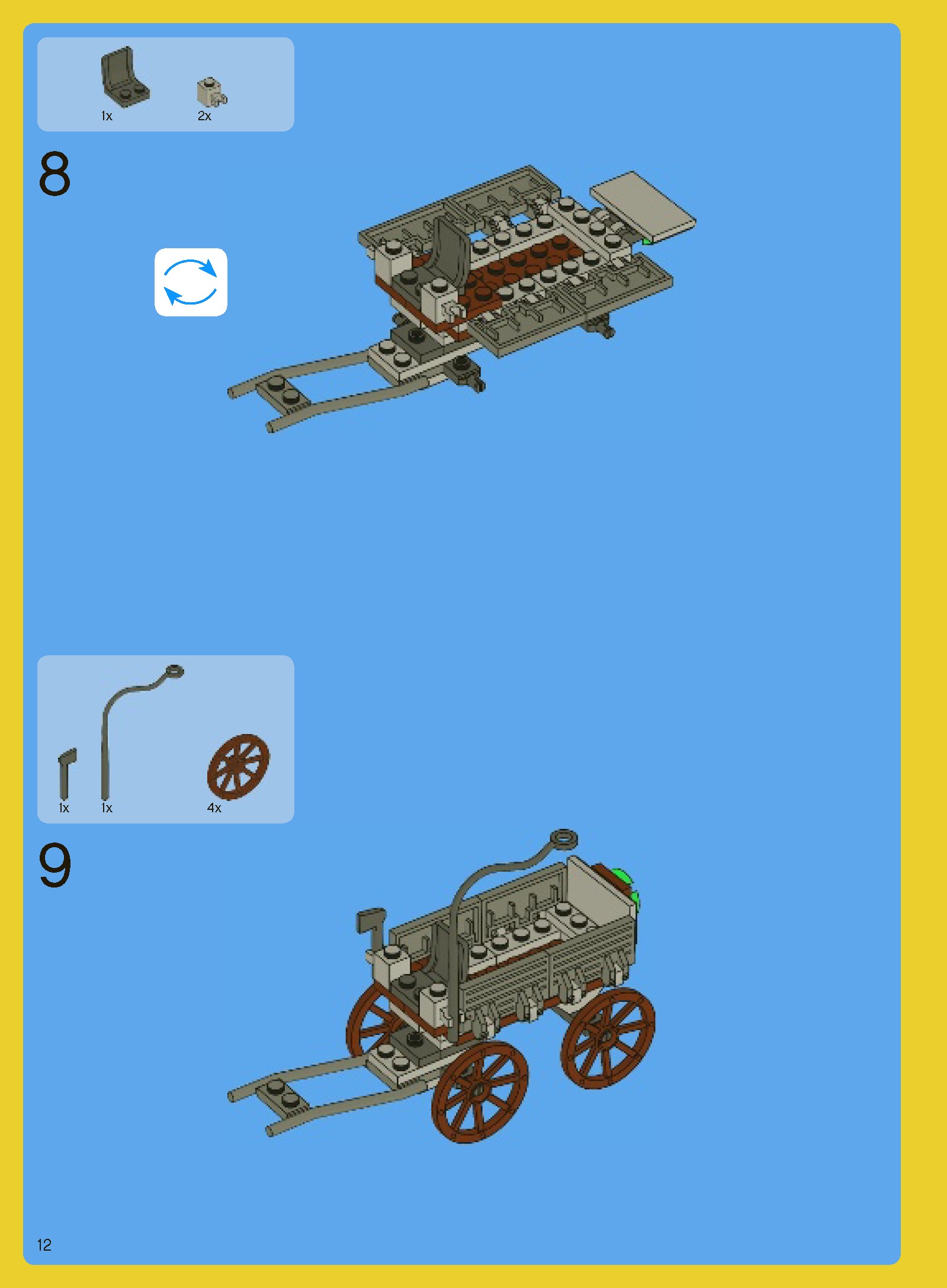 TwindBricks3D - 10216 Winter Village-Bakery 3D print model_16