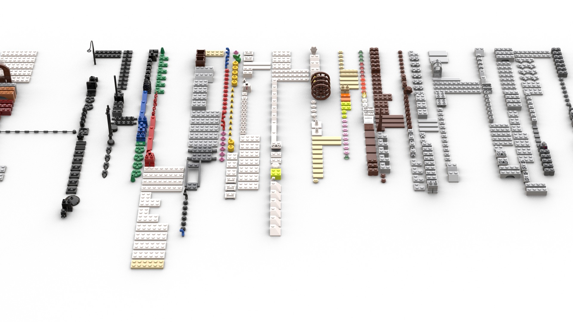 TwindBricks3D - 10216 Winter Village-Bakery 3D print model_1