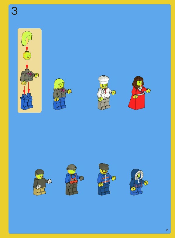 TwindBricks3D - 10216 Winter Village-Bakery 3D print model_2