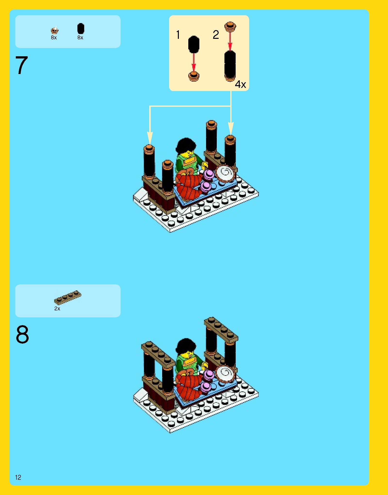 TwindBricks3D - 10235 Winter Village Market 3D print model_13