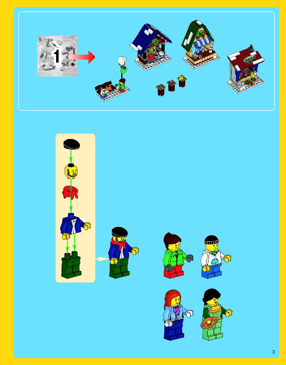 TwindBricks3D - 10235 Winter Village Market 3D print model_42