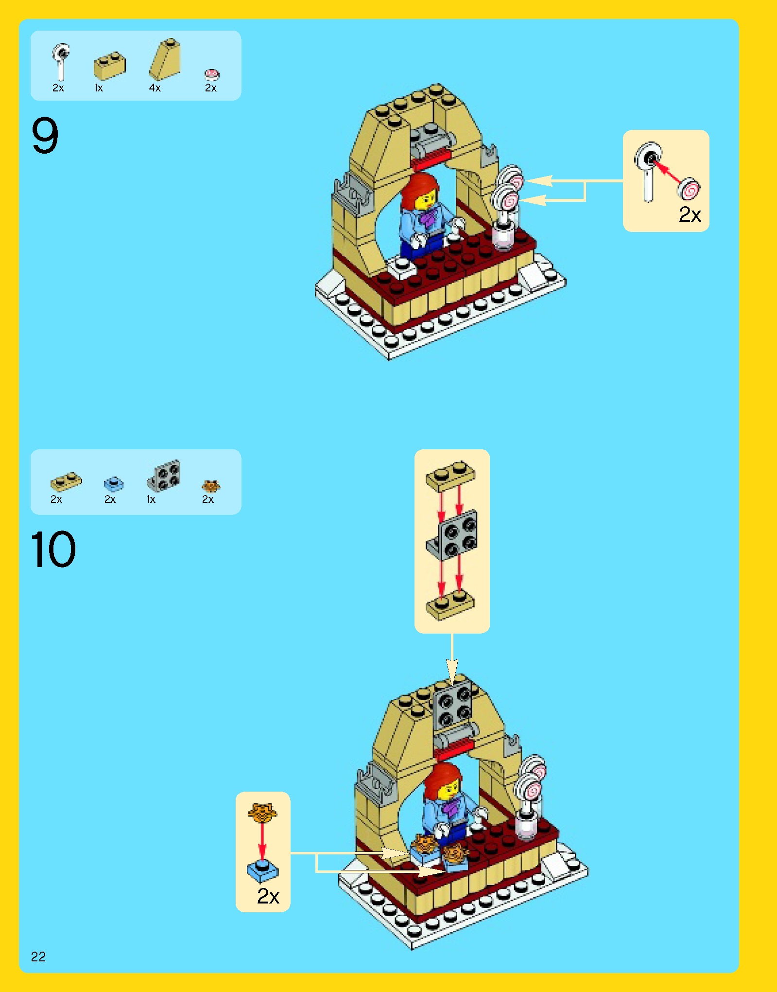 TwindBricks3D - 10235 Winter Village Market 3D print model_23