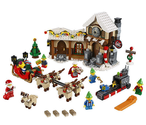 TwindBricks3D - 10245 Santa Workshop 3D print model