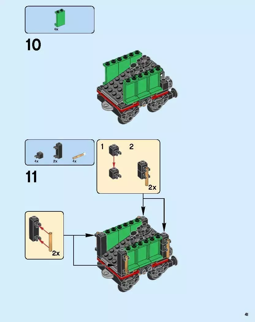 TwindBricks3D - 10254 Winter Holiday Train 3D print model_80