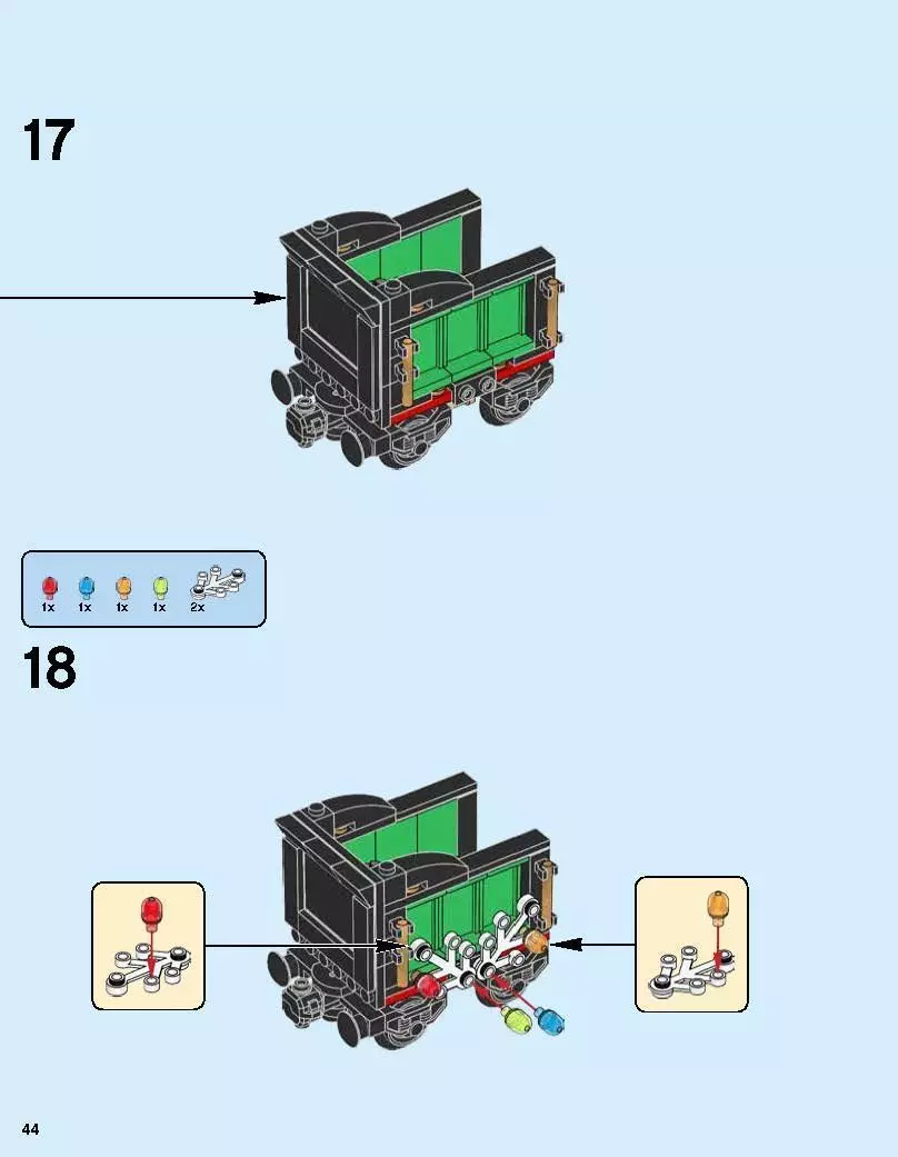 TwindBricks3D - 10254 Winter Holiday Train 3D print model_88