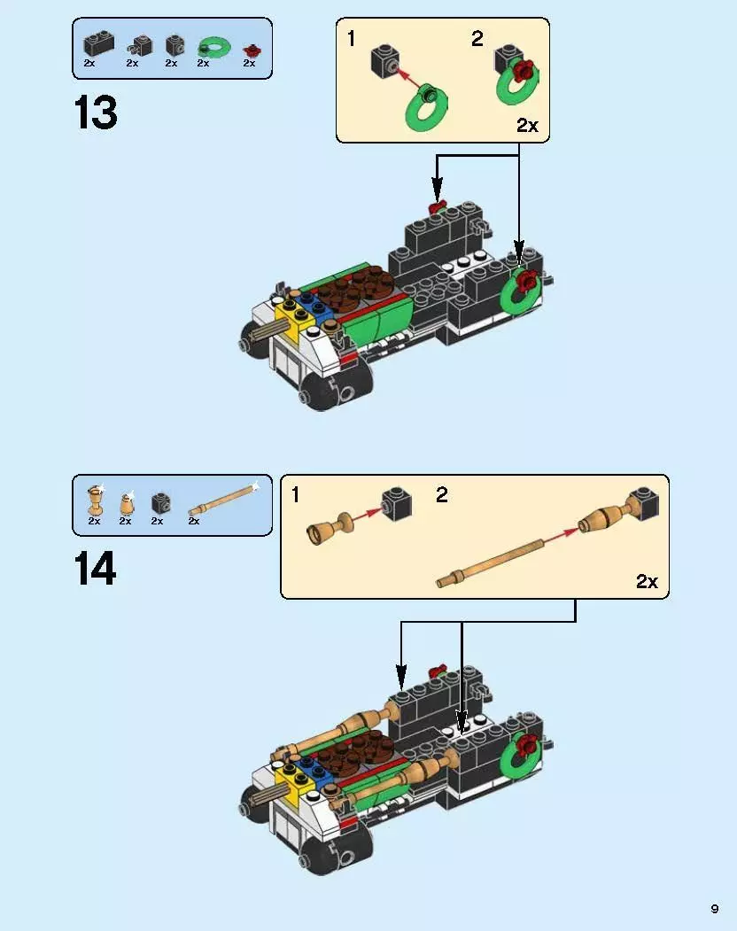 TwindBricks3D - 10254 Winter Holiday Train 3D print model_55