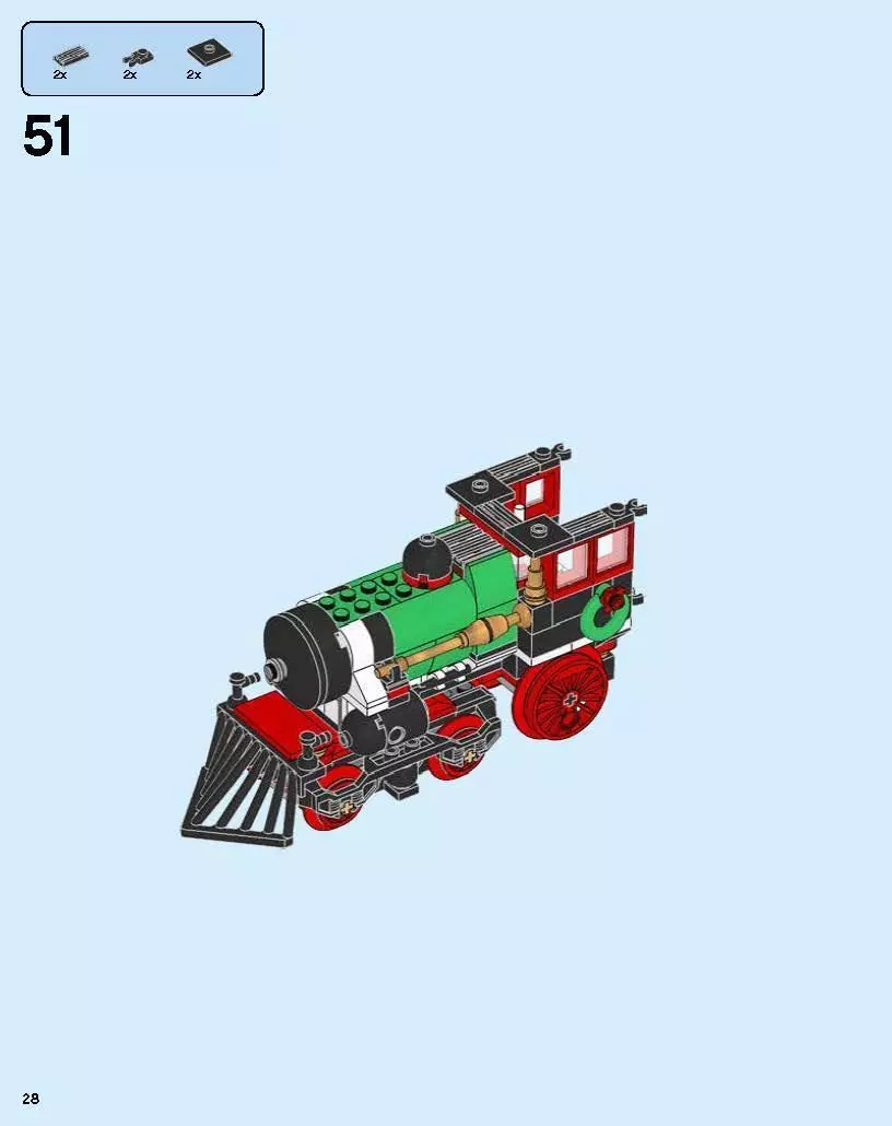 TwindBricks3D - 10254 Winter Holiday Train 3D print model_78