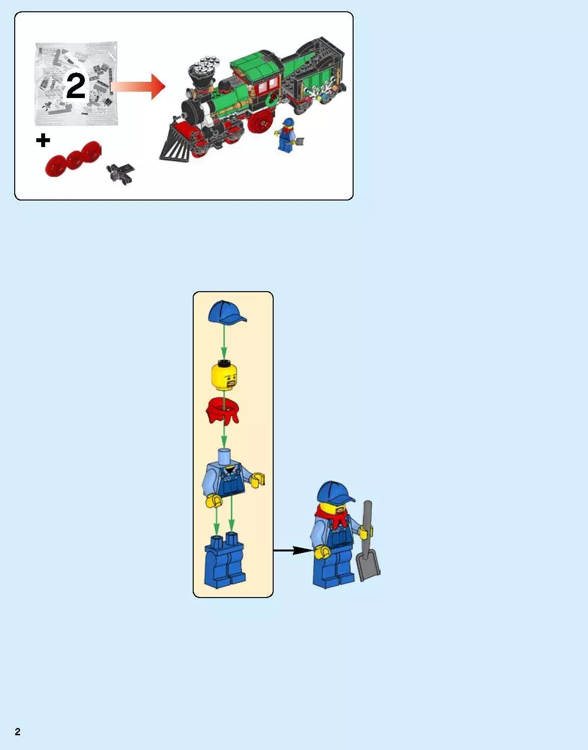 TwindBricks3D - 10254 Winter Holiday Train 3D print model_52