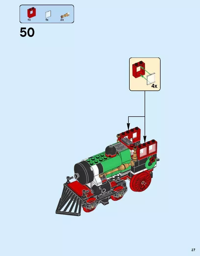 TwindBricks3D - 10254 Winter Holiday Train 3D print model_71