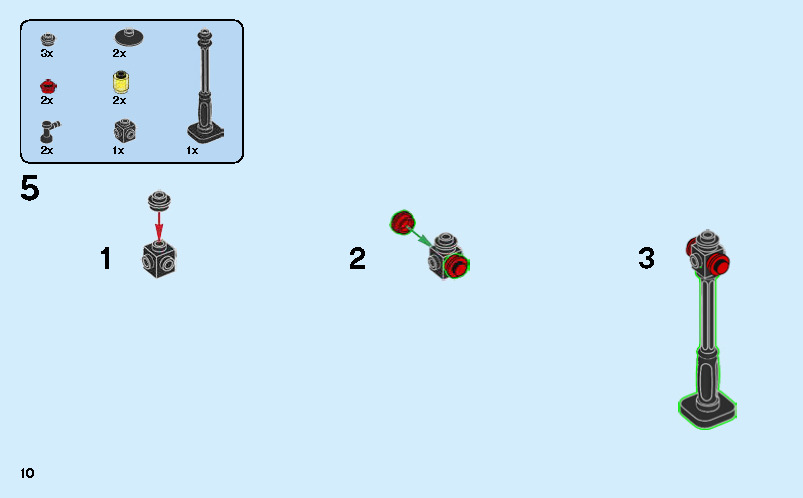 TwindBricks3D - 10263 Winter Village Fire Station 3D print model_17