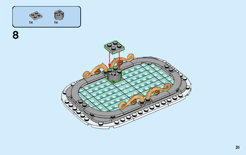 TwindBricks3D - 10263 Winter Village Fire Station 3D print model_51