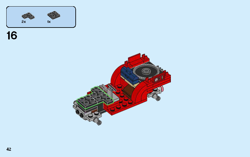 TwindBricks3D - 10263 Winter Village Fire Station 3D print model_62