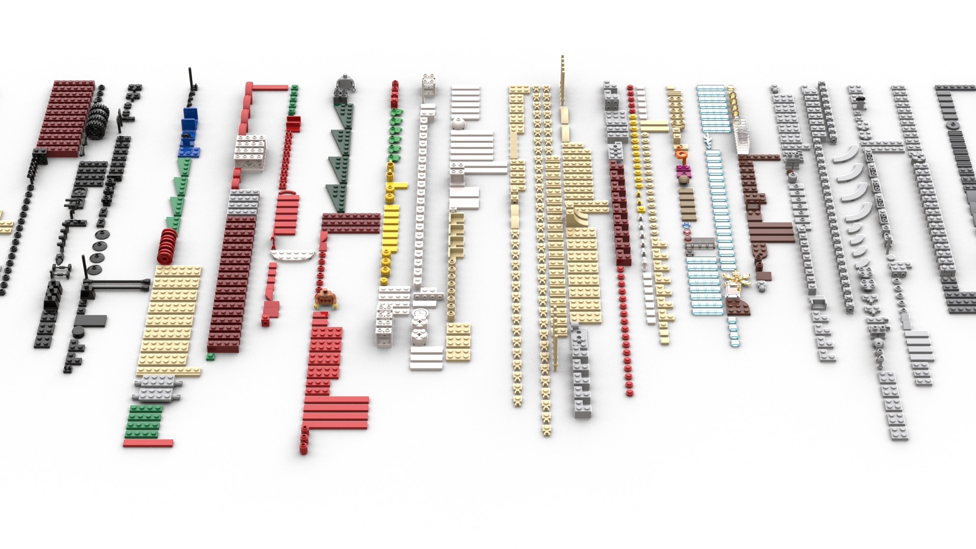 TwindBricks3D - 10263 Winter Village Fire Station 3D print model_1