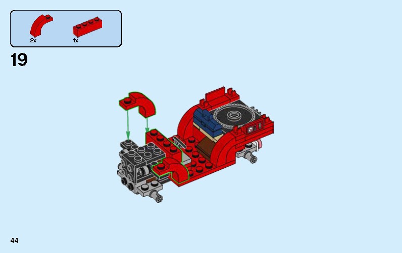 TwindBricks3D - 10263 Winter Village Fire Station 3D print model_64