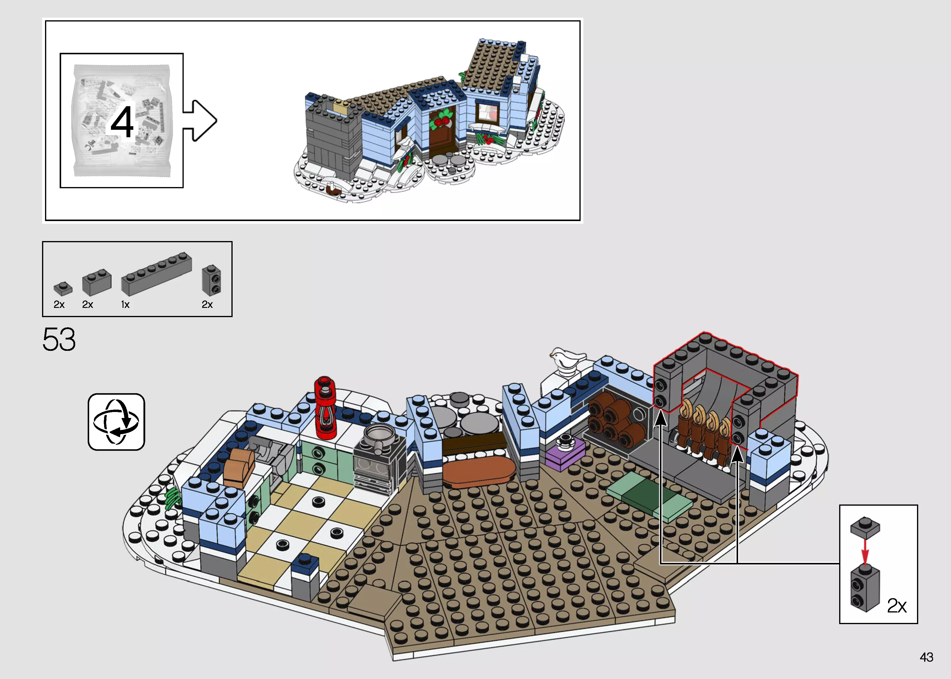 TwindBricks3D - 10293 Santa Visit 3D print model_49
