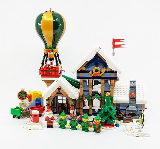 TwindBricks3D - 10339 Santa Post Office 3D print model