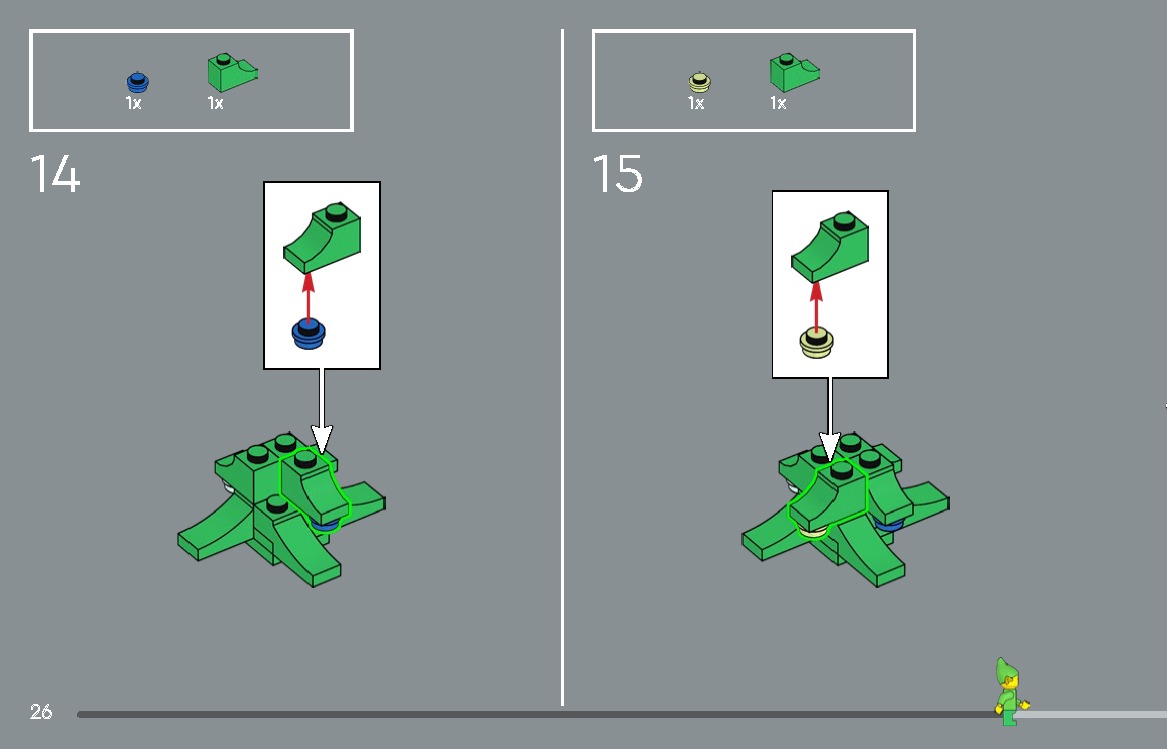 TwindBricks3D - 10339 Santa Post Office 3D print model_30