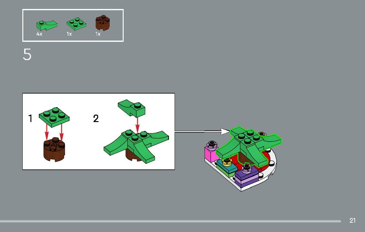 TwindBricks3D - 10339 Santa Post Office 3D print model_25