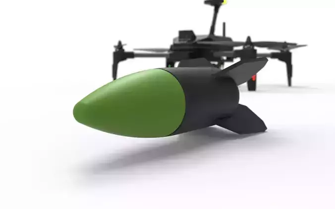 Drone Bomb 3D print model