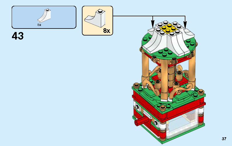 TwindBricks3D - 40293 Christmas Carousel 3D print model_36