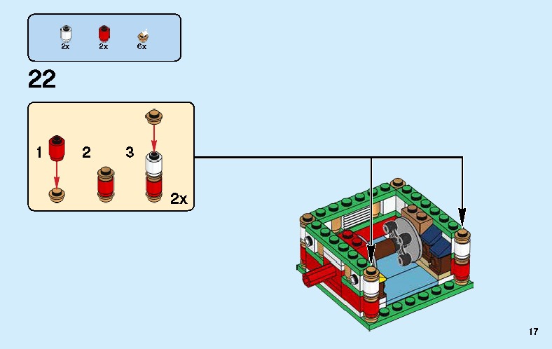 TwindBricks3D - 40293 Christmas Carousel 3D print model_16