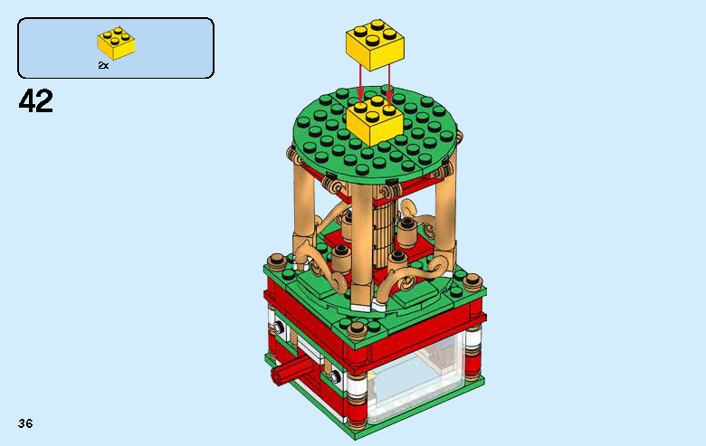 TwindBricks3D - 40293 Christmas Carousel 3D print model_35