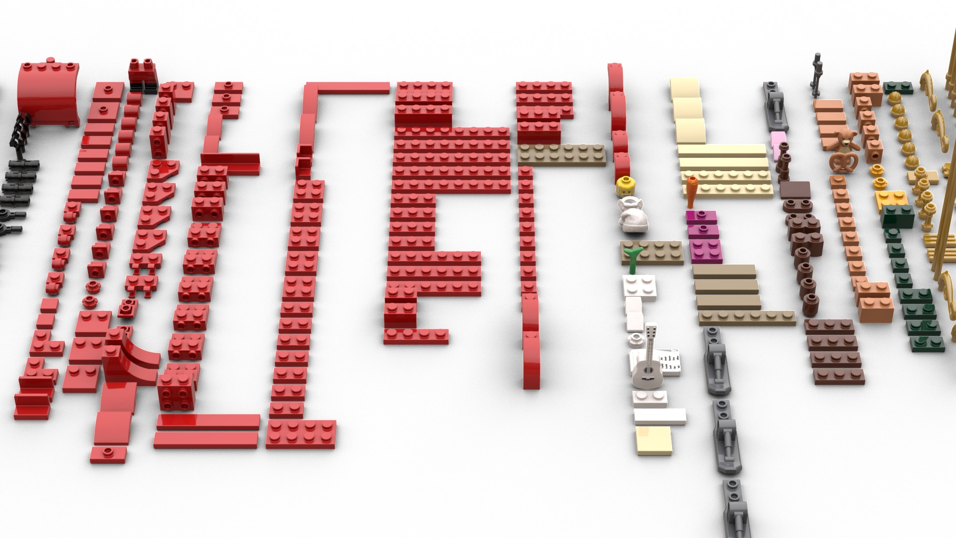 TwindBricks3D - 40499 Santa-Sleigh 3D print model_4