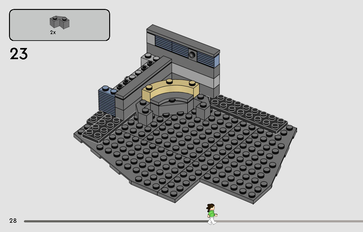 TwindBricks3D - 40658 Millennium Falcon Holiday Diorama 3D print model_41