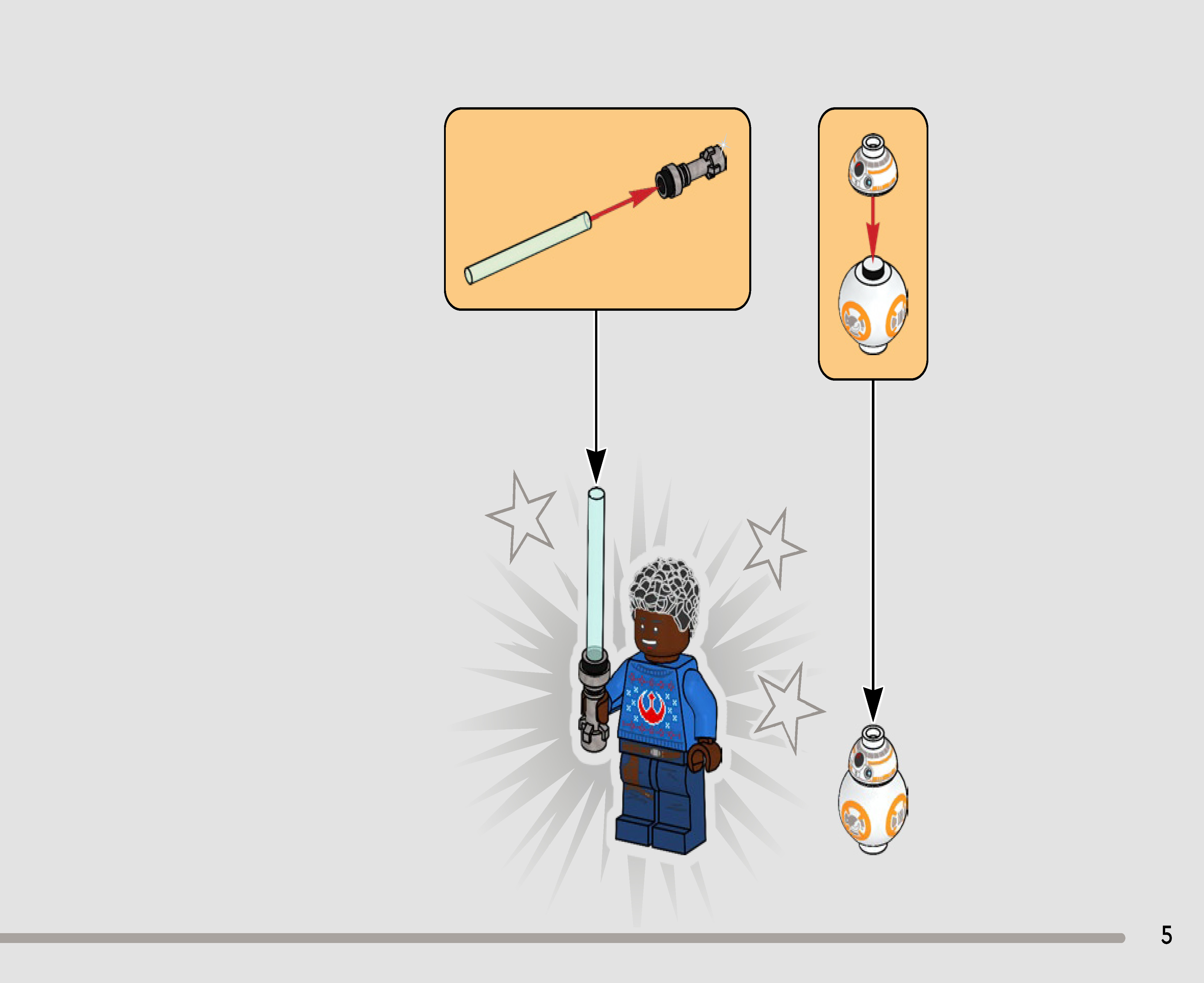 TwindBricks3D - 40658 Millennium Falcon Holiday Diorama 3D print model_3