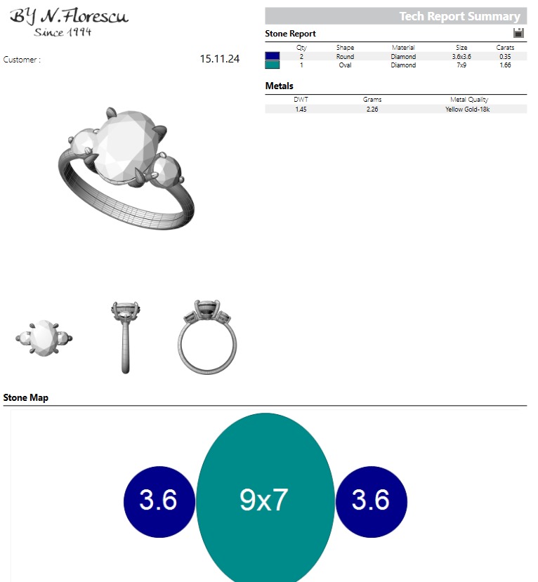 rings 3D print model_6