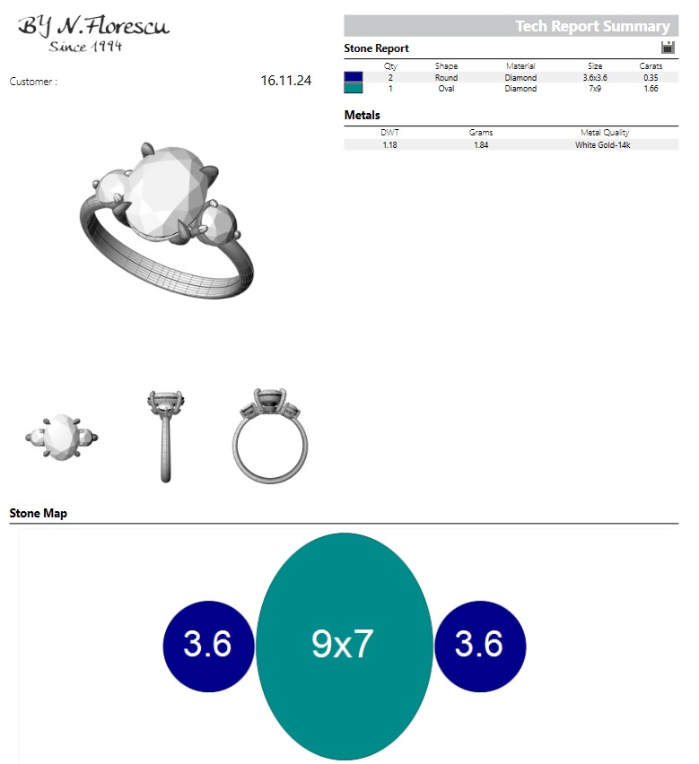rings 3D print model_8