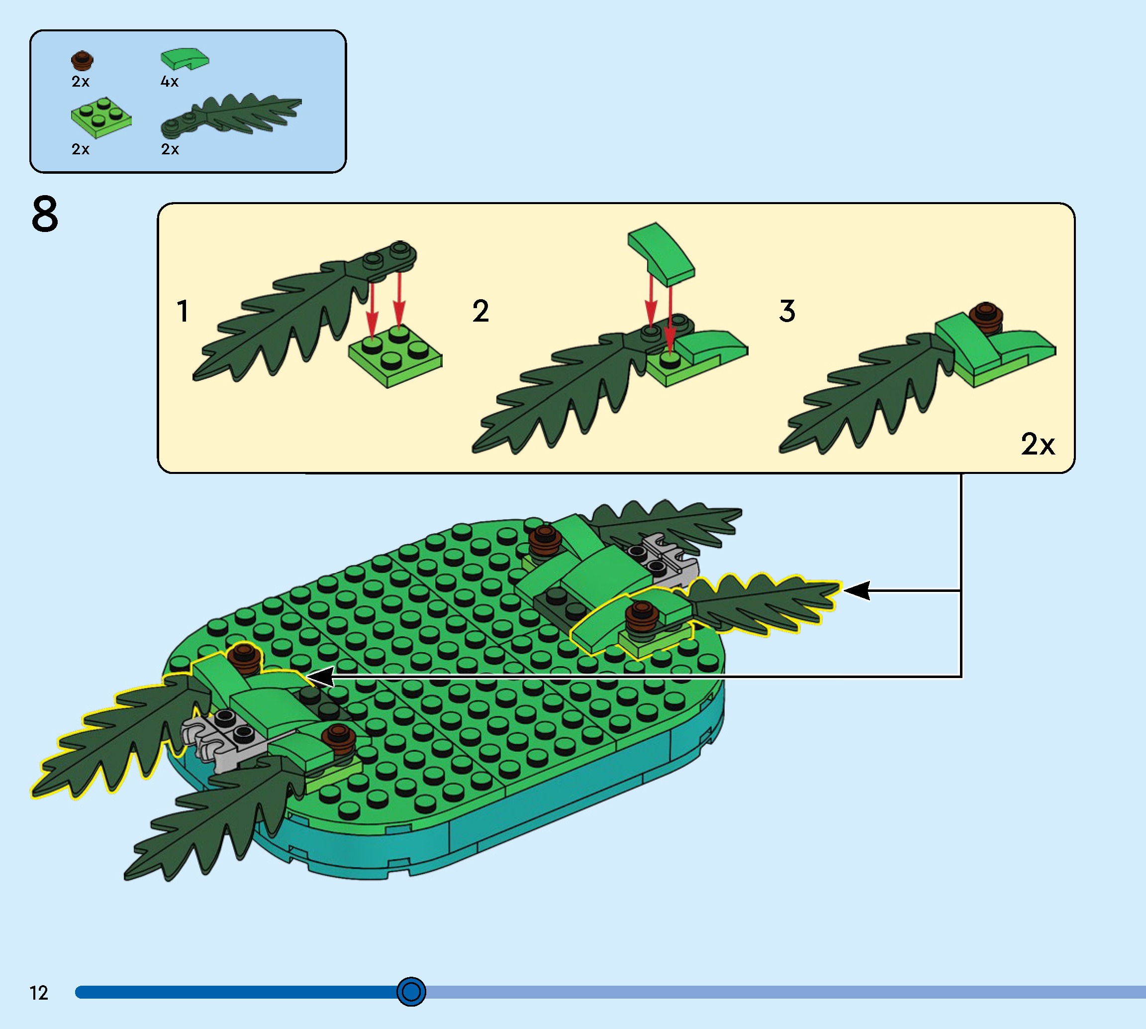 TwindBricks3D - 40743 Christmas Table Decoration 3D print model_10