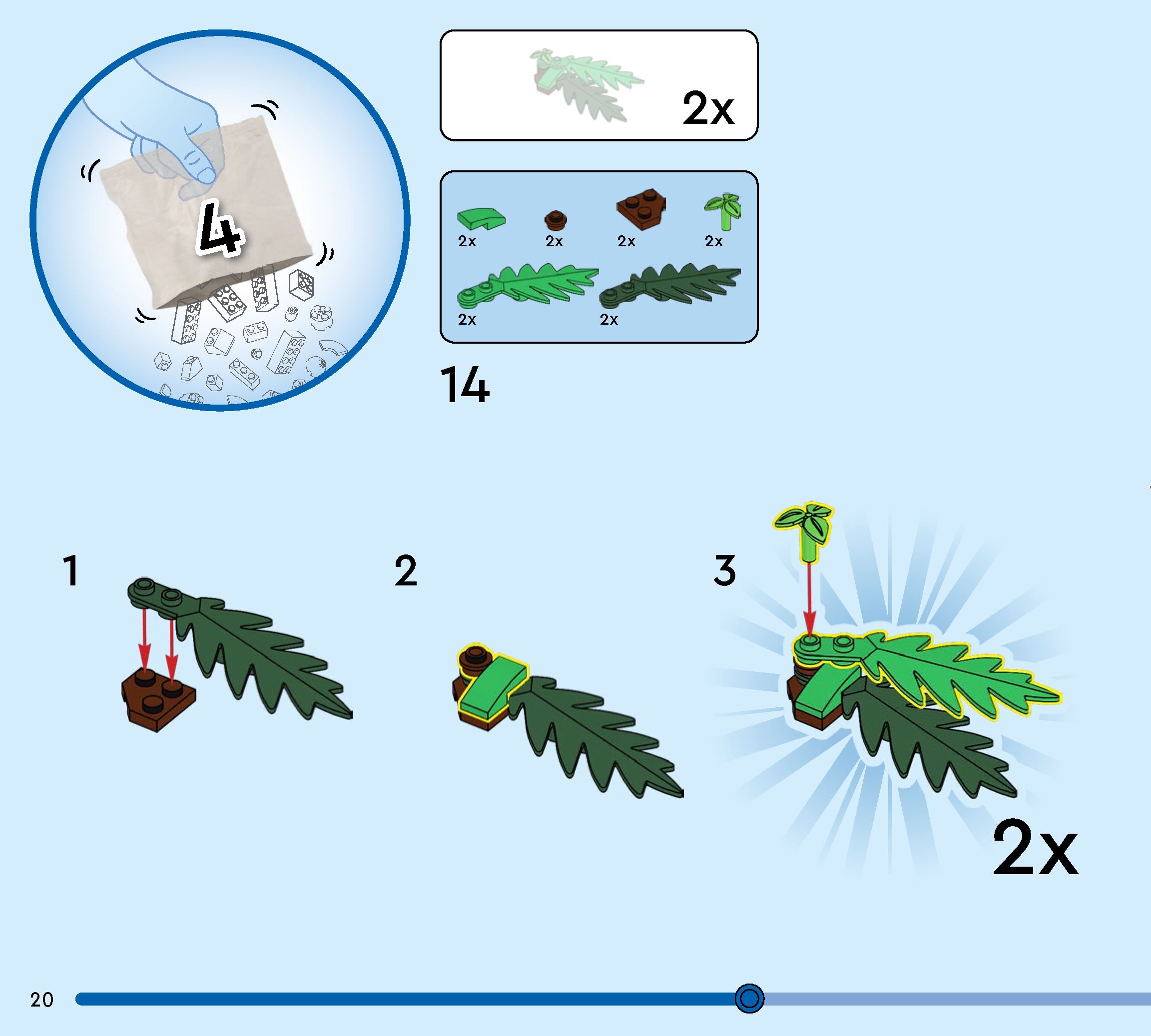 TwindBricks3D - 40743 Christmas Table Decoration 3D print model_18