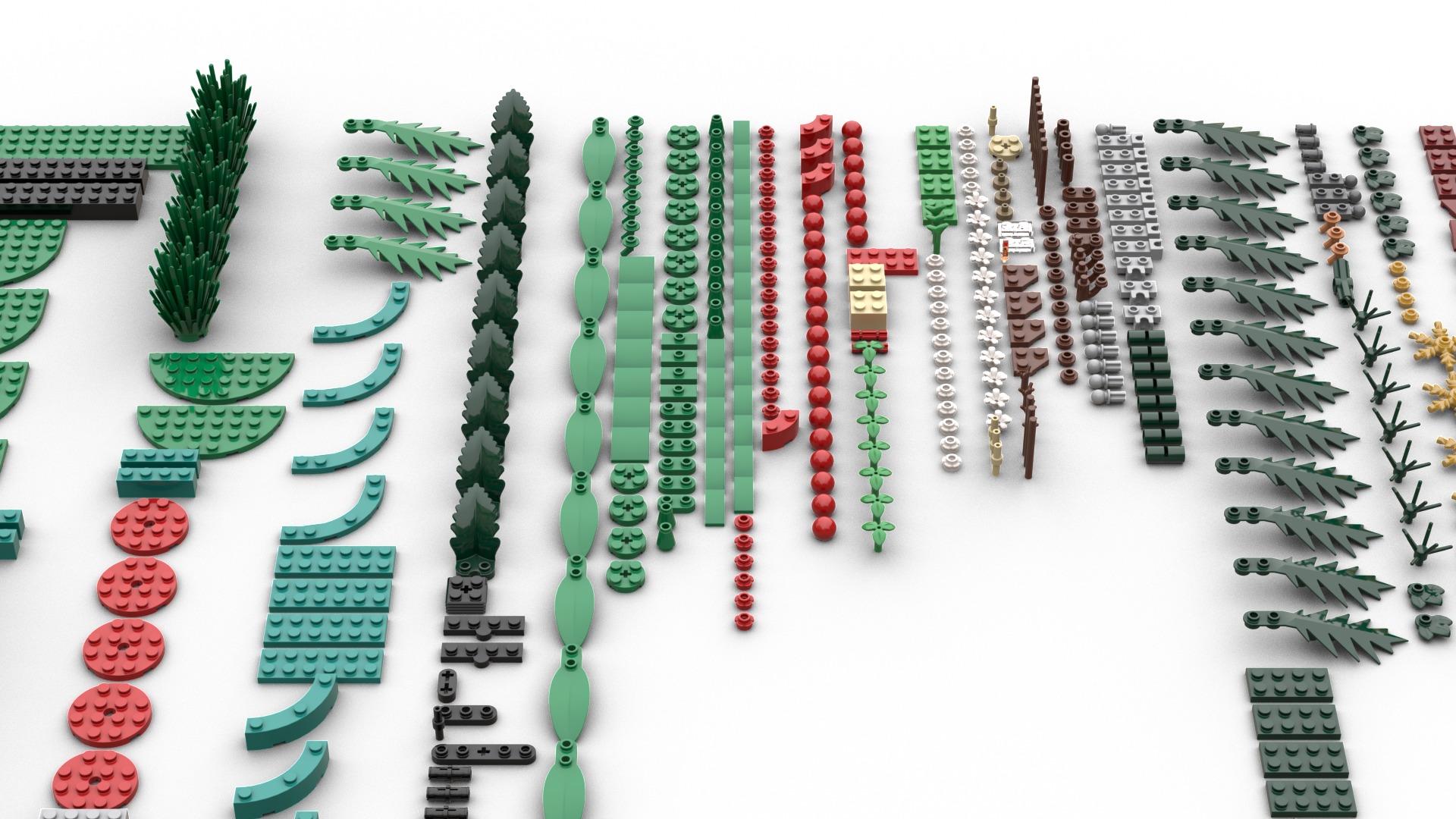 TwindBricks3D - 40743 Christmas Table Decoration 3D print model_1