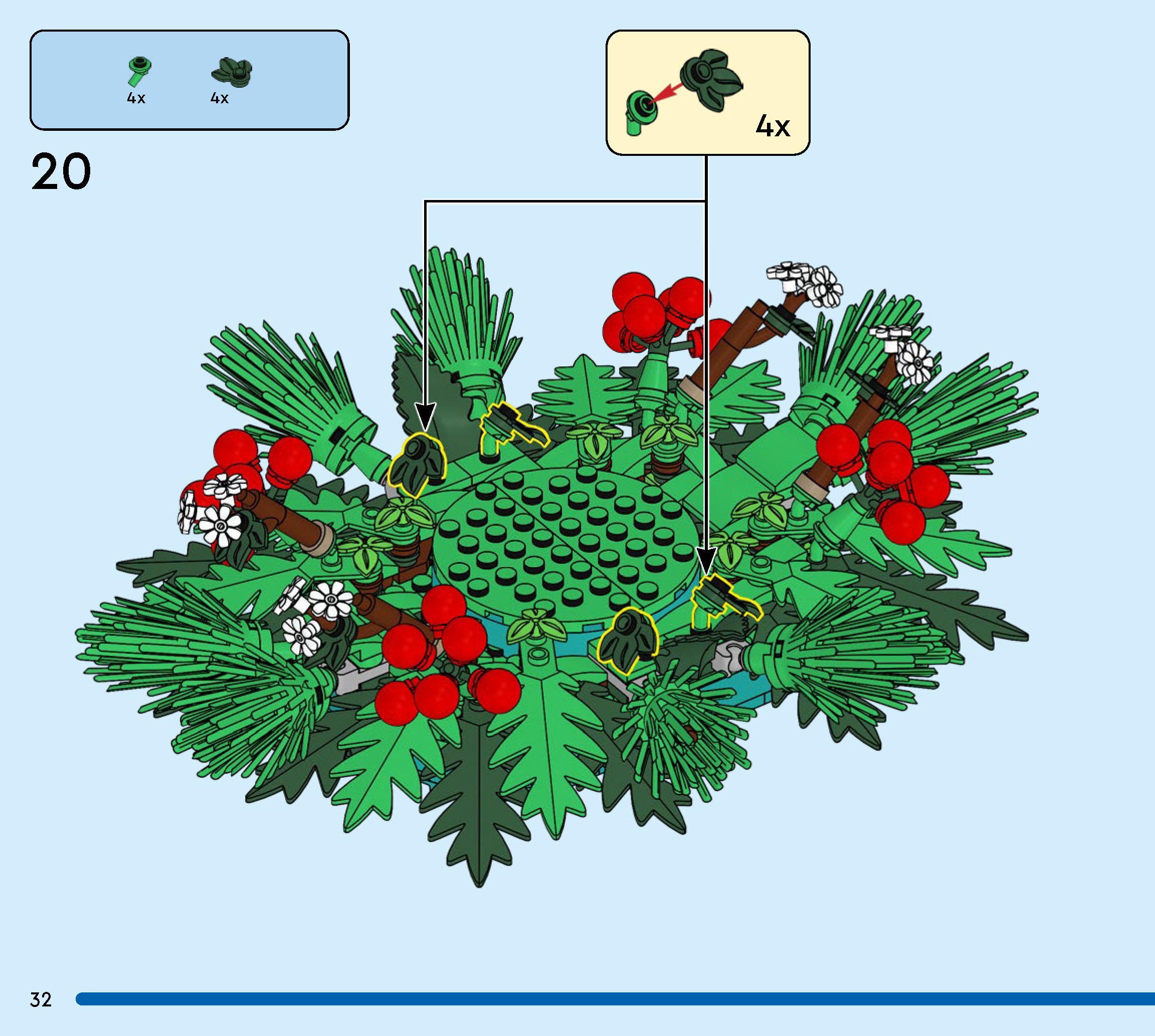 TwindBricks3D - 40743 Christmas Table Decoration 3D print model_30