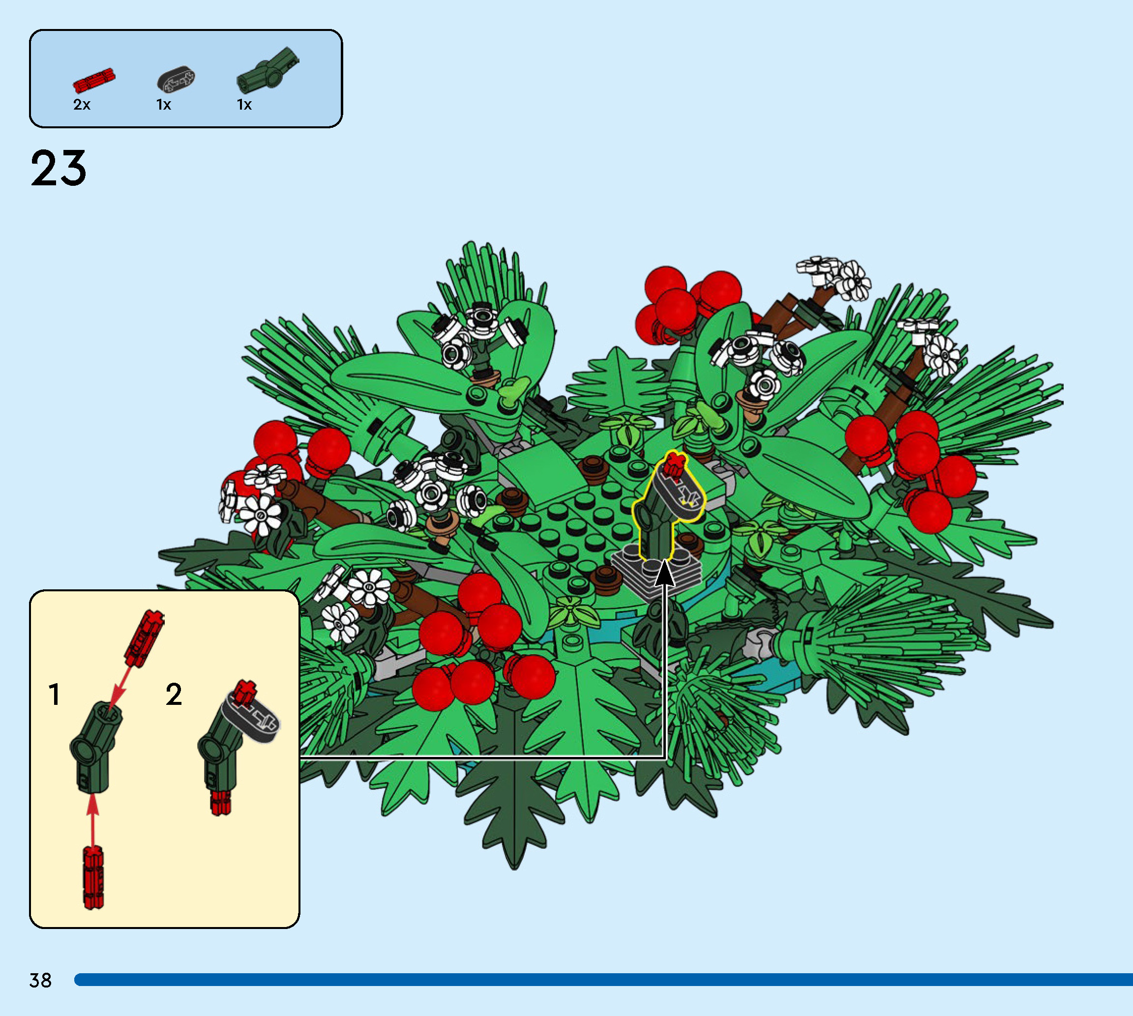 TwindBricks3D - 40743 Christmas Table Decoration 3D print model_36